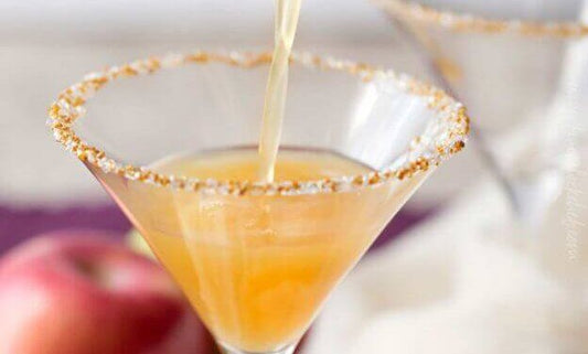 Apple chai martini