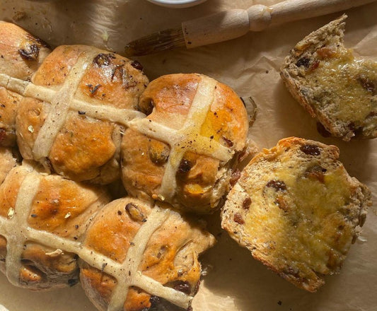 Earl Grey Hot Cross Buns