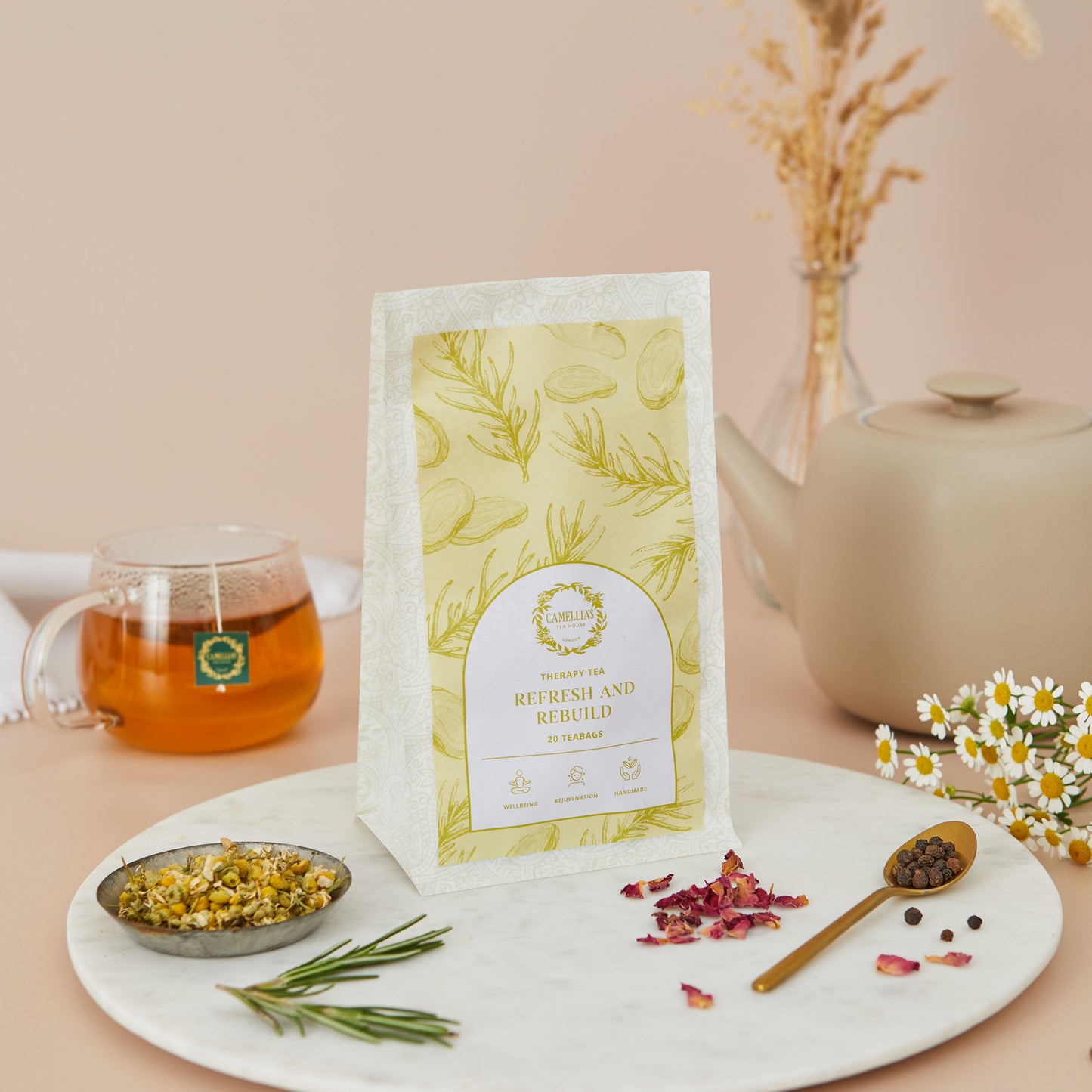 Refresh & Rebuild Dosaged Teabags