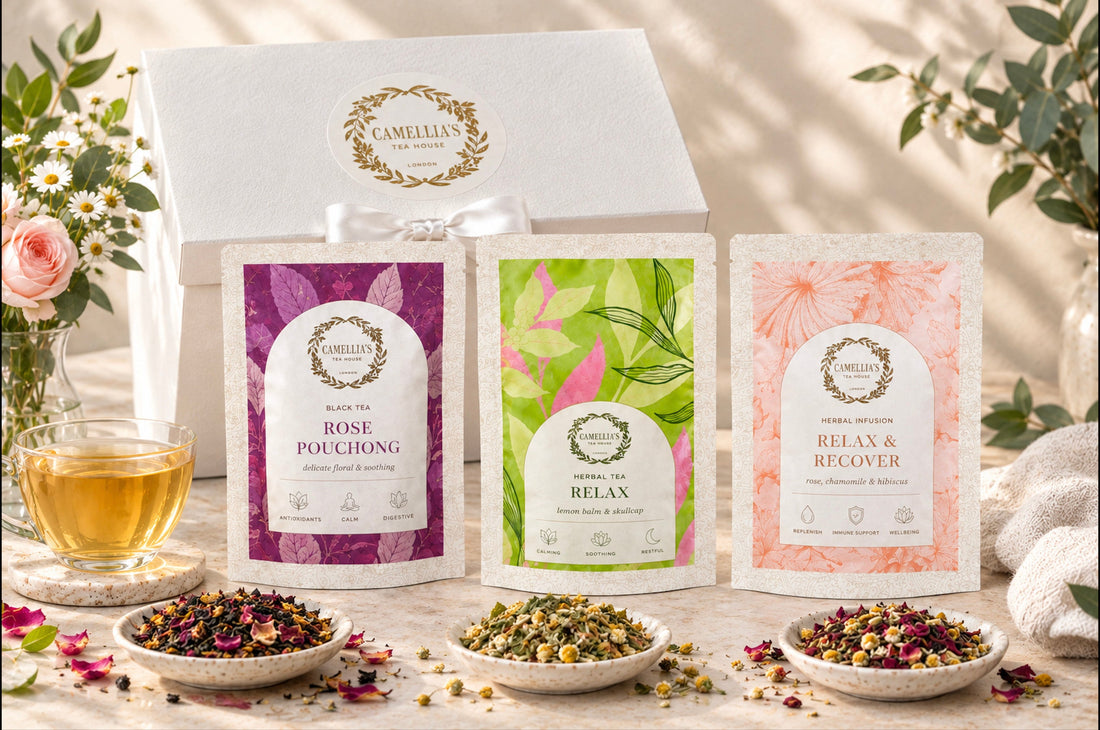 The Calm Tea Ritual: Three Teas for Day, Evening and Night