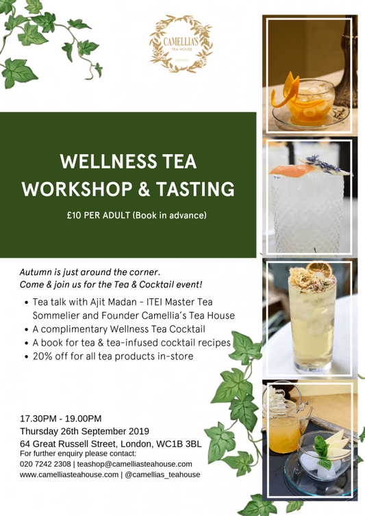 September Wellness Tea Workshop & Tasting