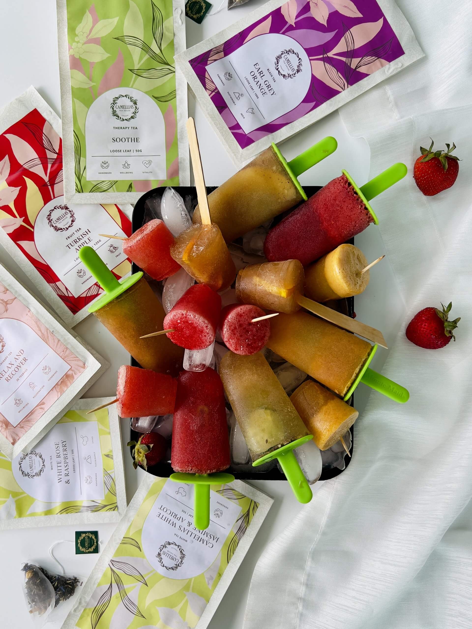 Tea Infused Popsicles – Camellia's Tea House - Speciality Loose Leaf ...