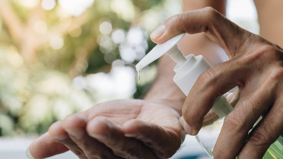 hand sanitisers with Green Tea